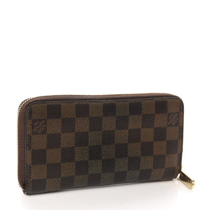 Louis Vuitton Damier Ebene Zippy Wallet 3 of 9