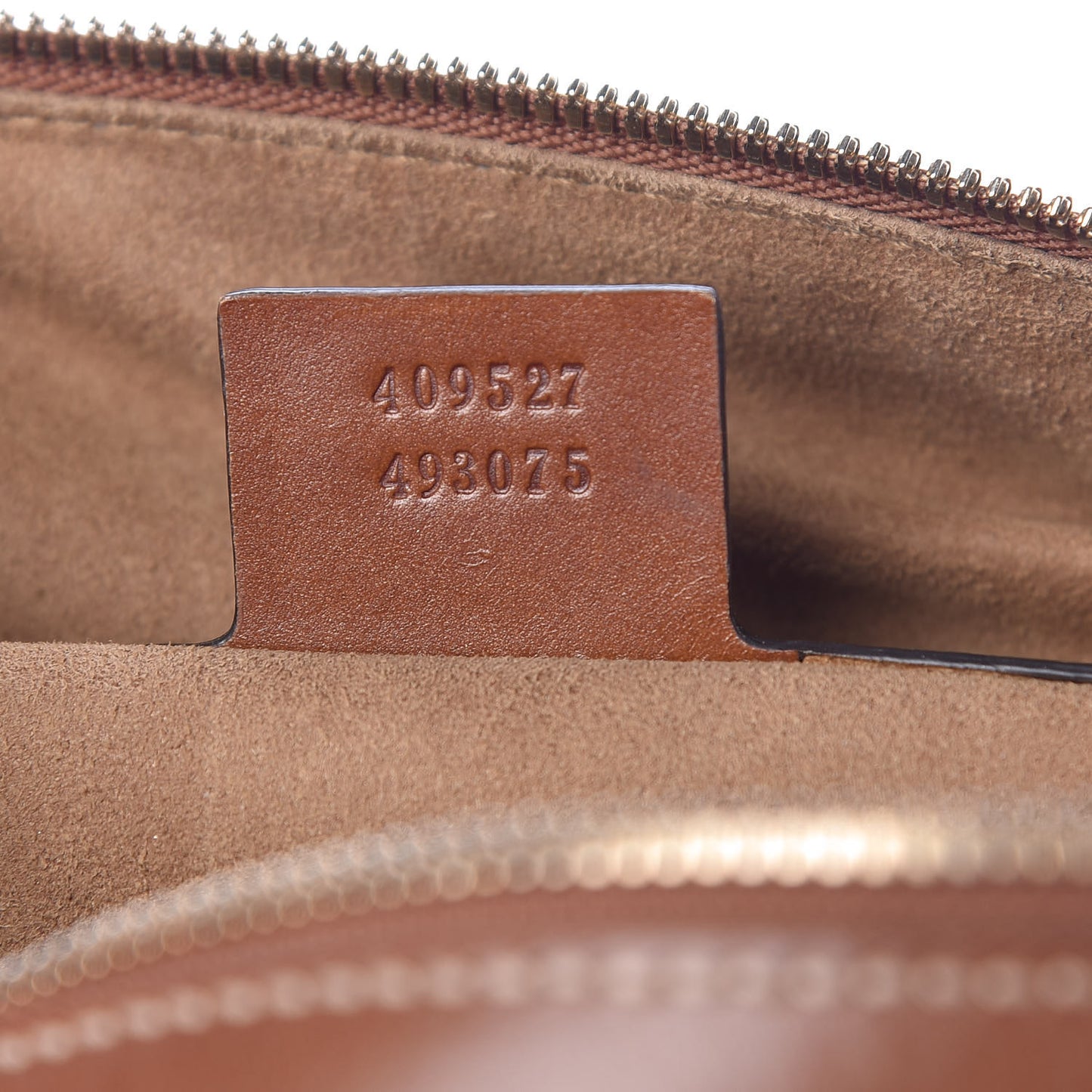 GG Supreme Monogram Medium Boston Beige Cuir