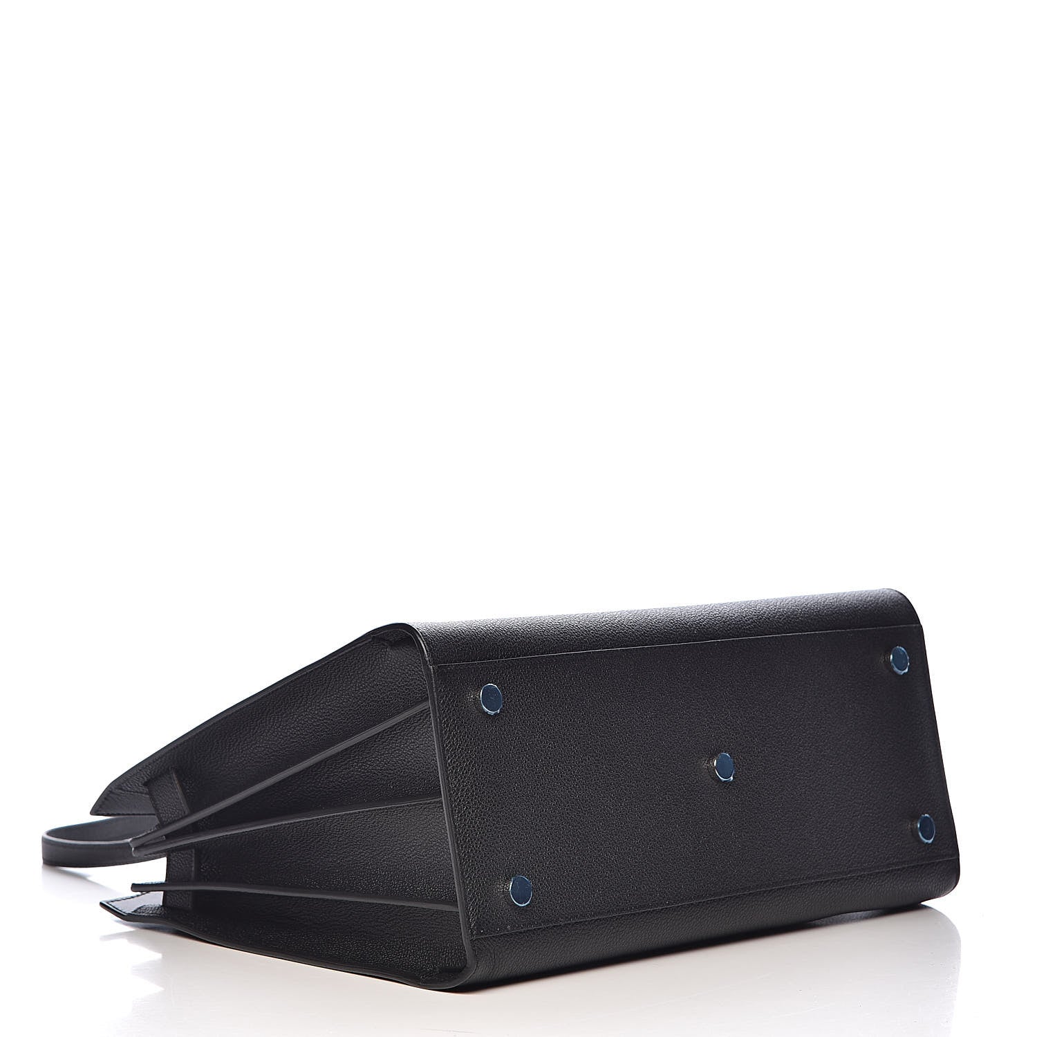 Saint Laurent Grained Calfskin Small Sac De Jour Black 4 of 11