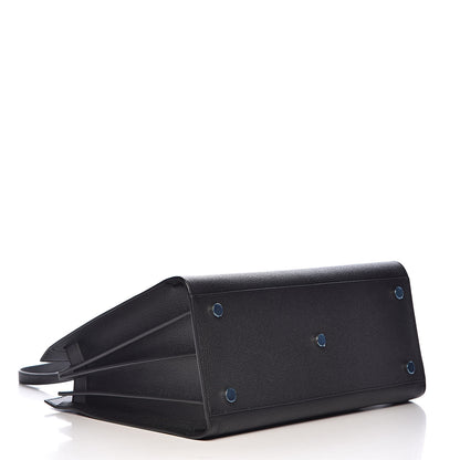 Saint Laurent Grained Calfskin Small Sac De Jour Black 4 of 13