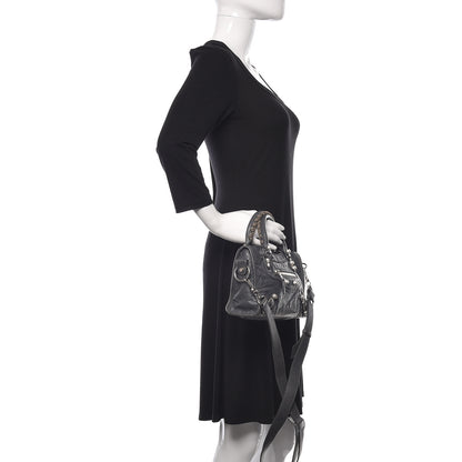 Balenciaga Agneau Giant 12 Silver Hardware Mini City Gris Tarmac 2 of 15