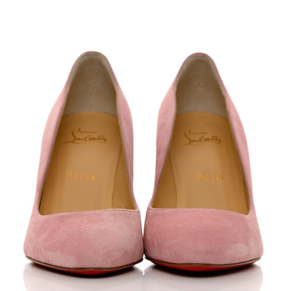 Christian Louboutin Veau Velours Tanja 38 Light Pink 2 of 10