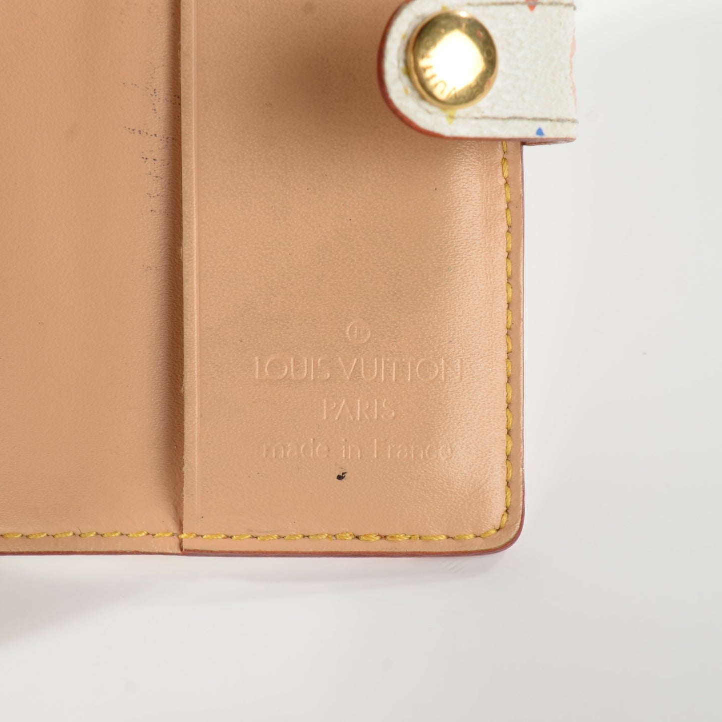 Monogram Multicolor Carnet de Bal Mini Agenda Cover White