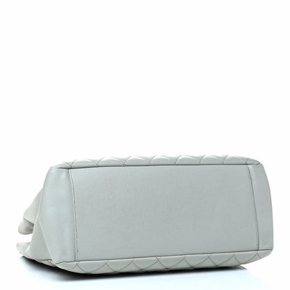 Chanel Caviar Quilted Grand Shopping Tote GST Grey 3 of 4