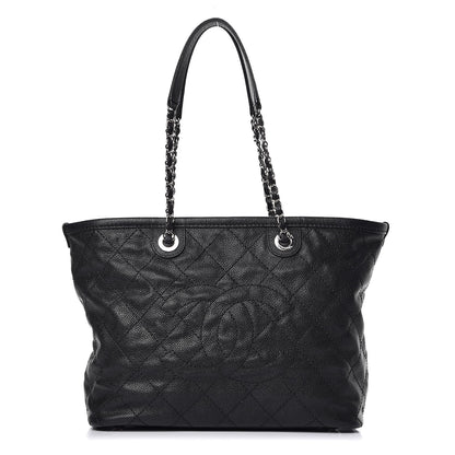 Chanel Grained Calfskin Daily Tote Black 1 of 9