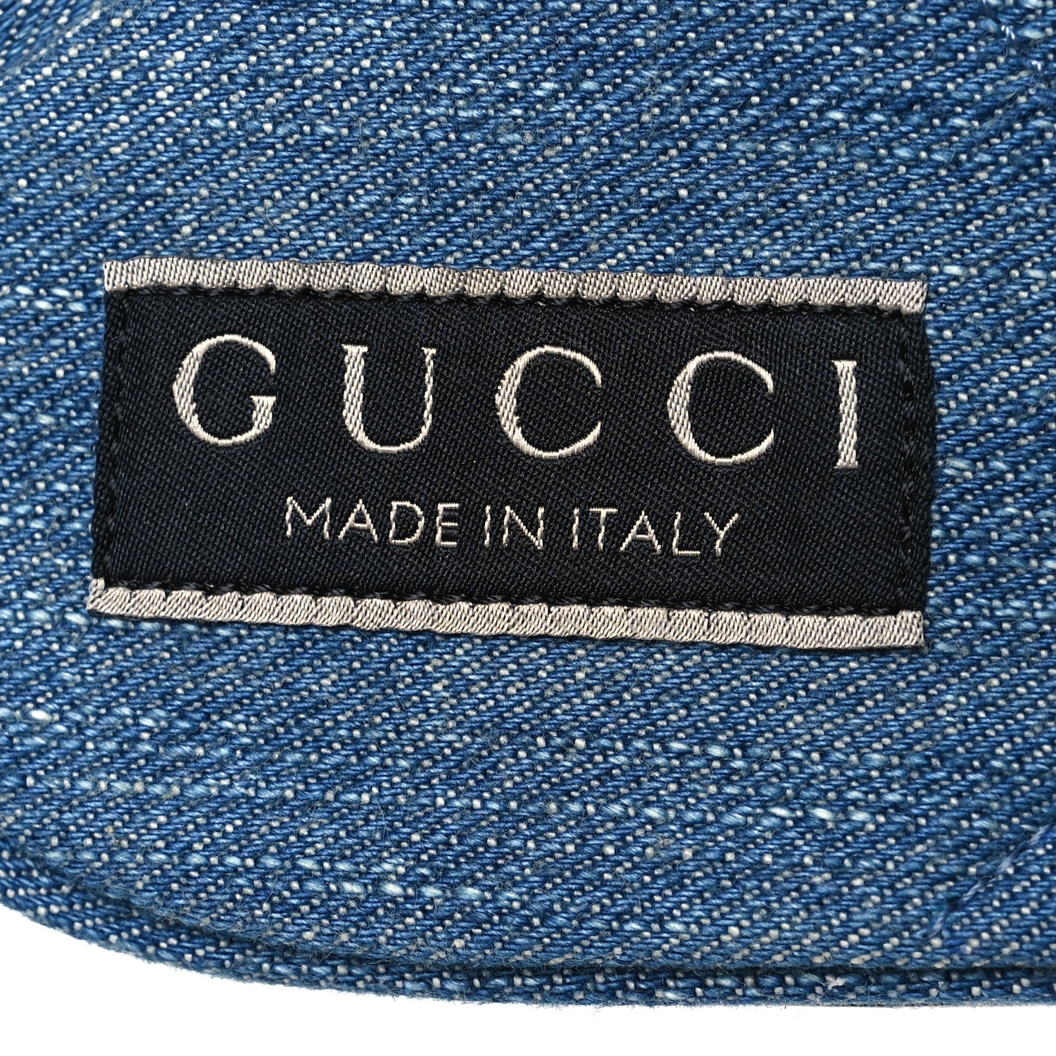 Gucci New Denim Logo Embroidered Slide Sandal 39 Light Blue 9 of 10