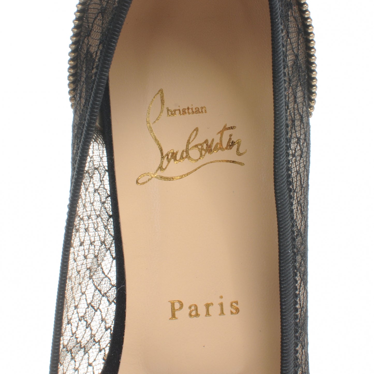 Patent Lace Candy Spikes Flats 39.5