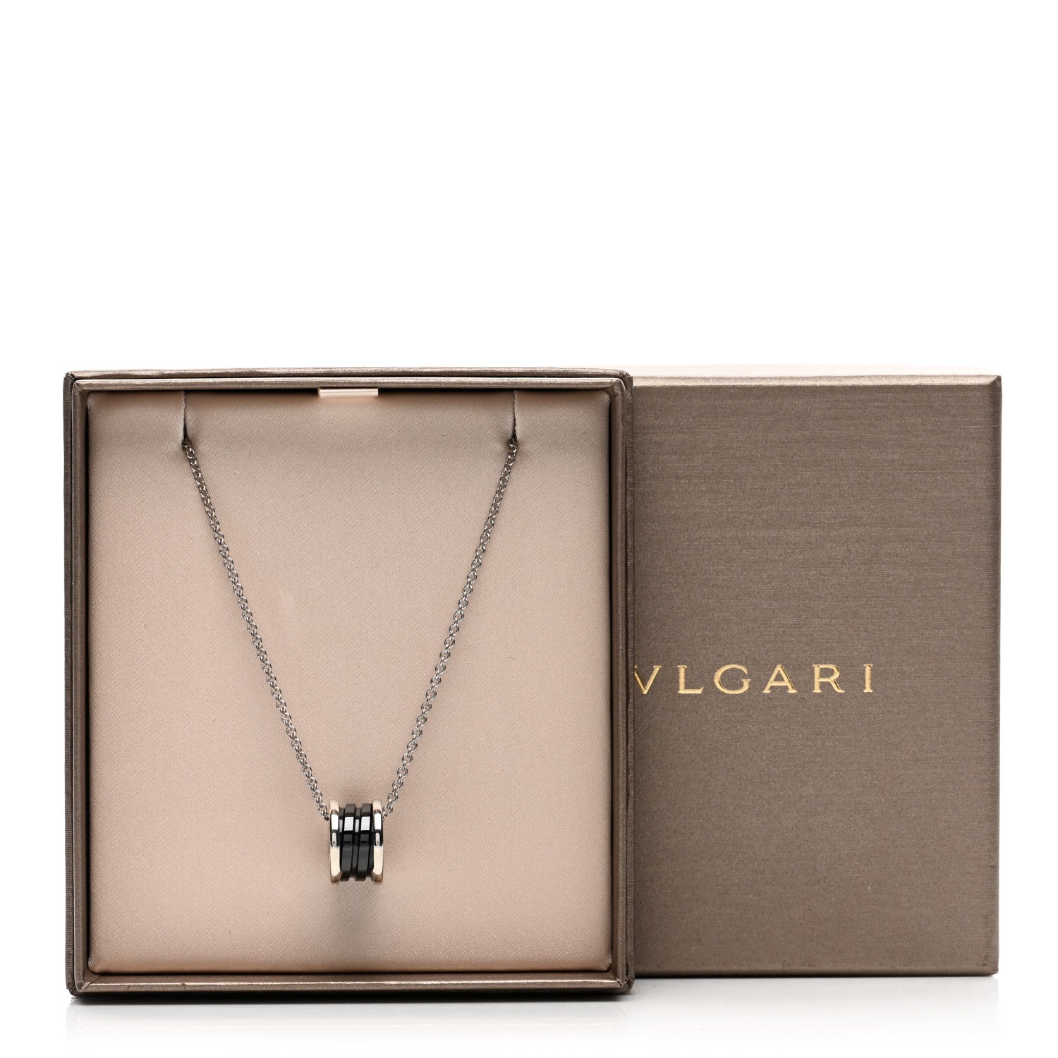 新品未開封　BVLGARI 【クリュッグ】 Bulgari Sterling Silver Ceramic Save The Children Pendant Necklace