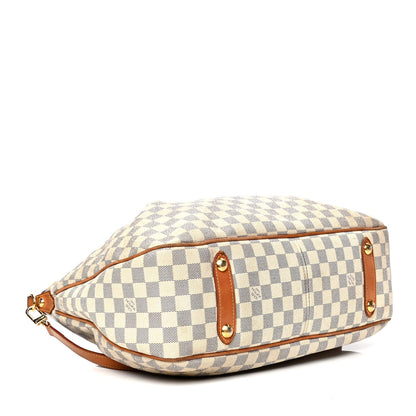 Louis Vuitton Damier Azur Siracusa GM 3 of 10
