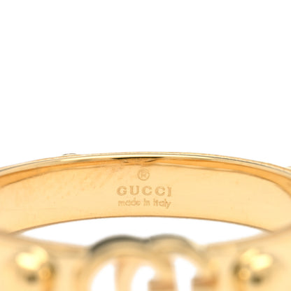 Gucci 18K Yellow Gold Running GG Ring 53 6.5 4 of 5