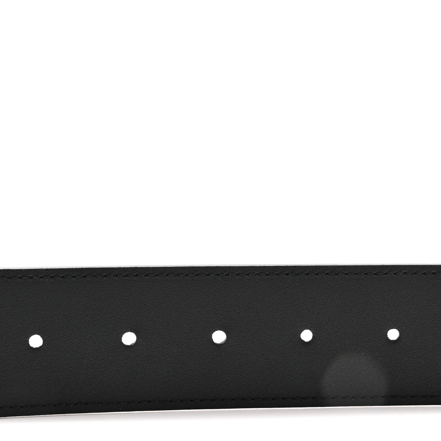 Gucci Calfskin Double G 40mm Belt 75 30 Black 4 of 5
