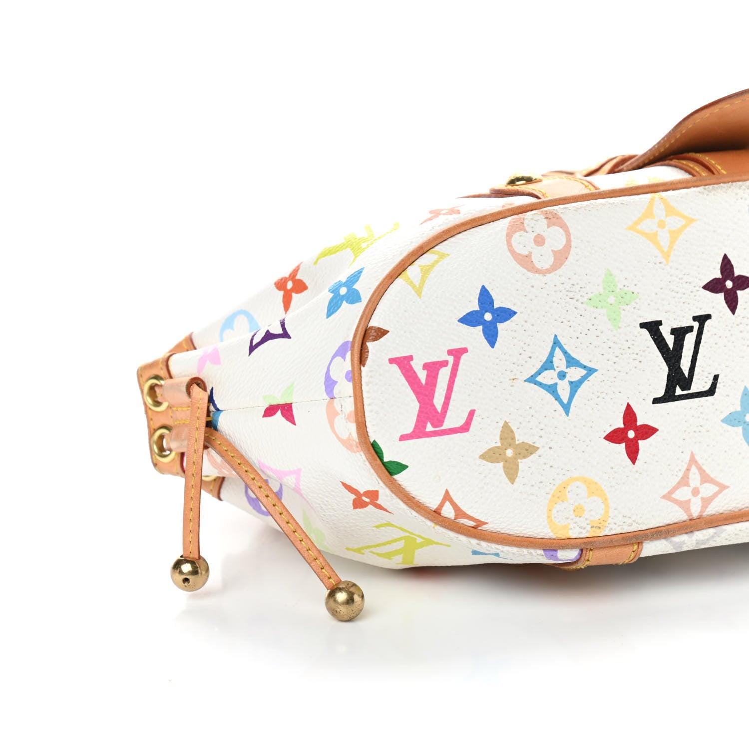 Louis Vuitton Monogram Multicolor Theda GM White 5 of 12