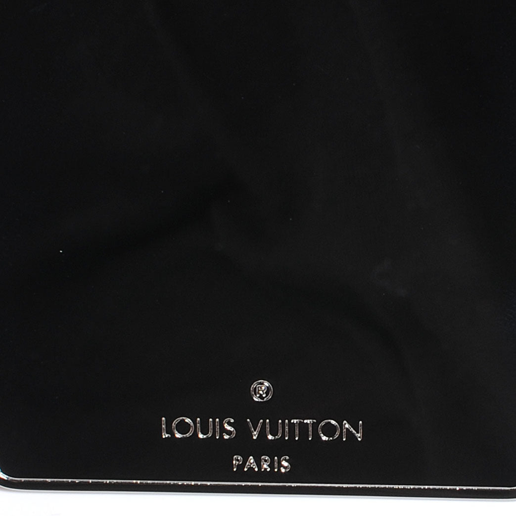 Monogram Multicolor Mirror and Case Pouch Black