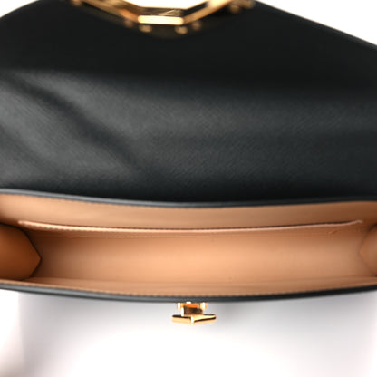 Moynat Carat Calfskin Gabrielle Clutch Black 5 of 8