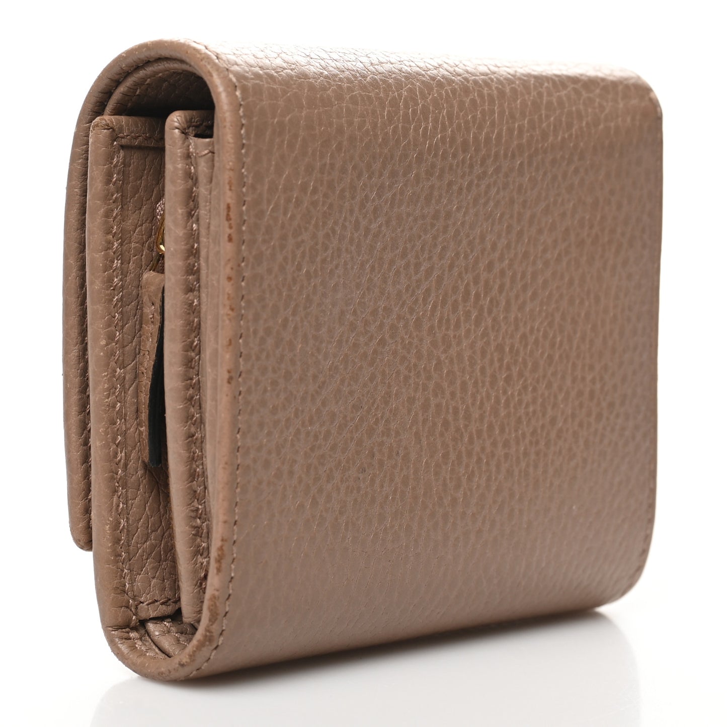 Dollar Calfskin Medium GG Marmont Wallet Porcelain Rose