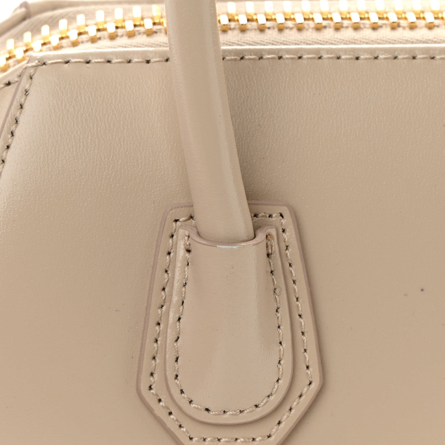 Givenchy Shiny Lord Calfskin Mini Antigona Natural Beige 13 of 13