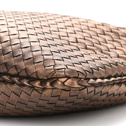 Bottega Veneta Metallic Nappa Intrecciato Large Veneta Hobo Copper 10 of 11