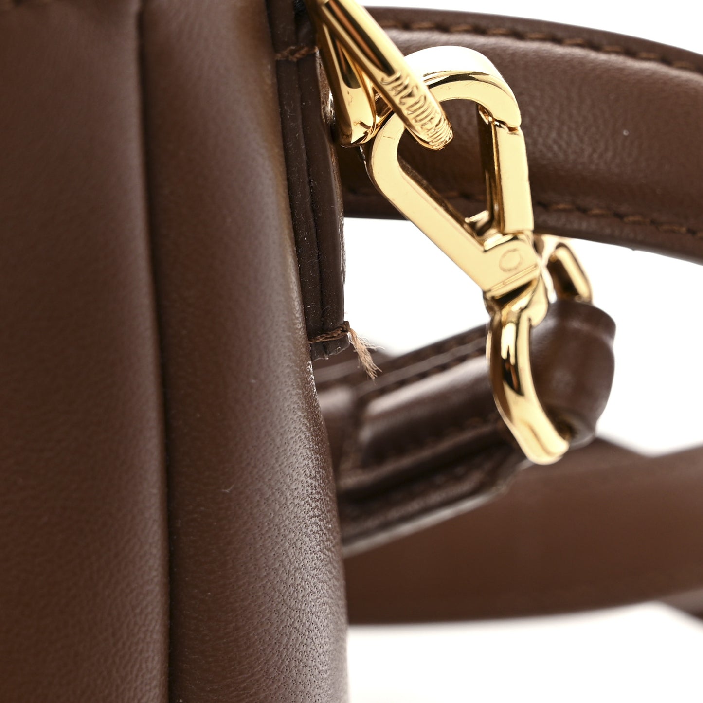 Padded Lambskin Le Bambimou Brown