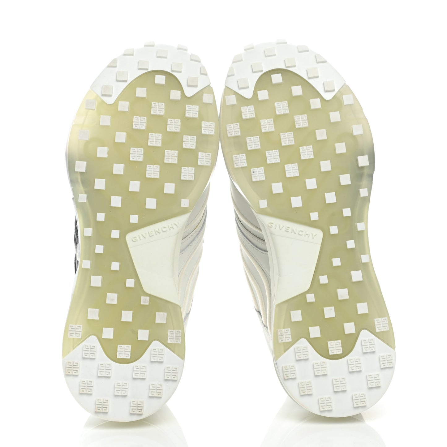 X CHITO Calfskin GIV 1 Runners Sneakers 37.5 White Black