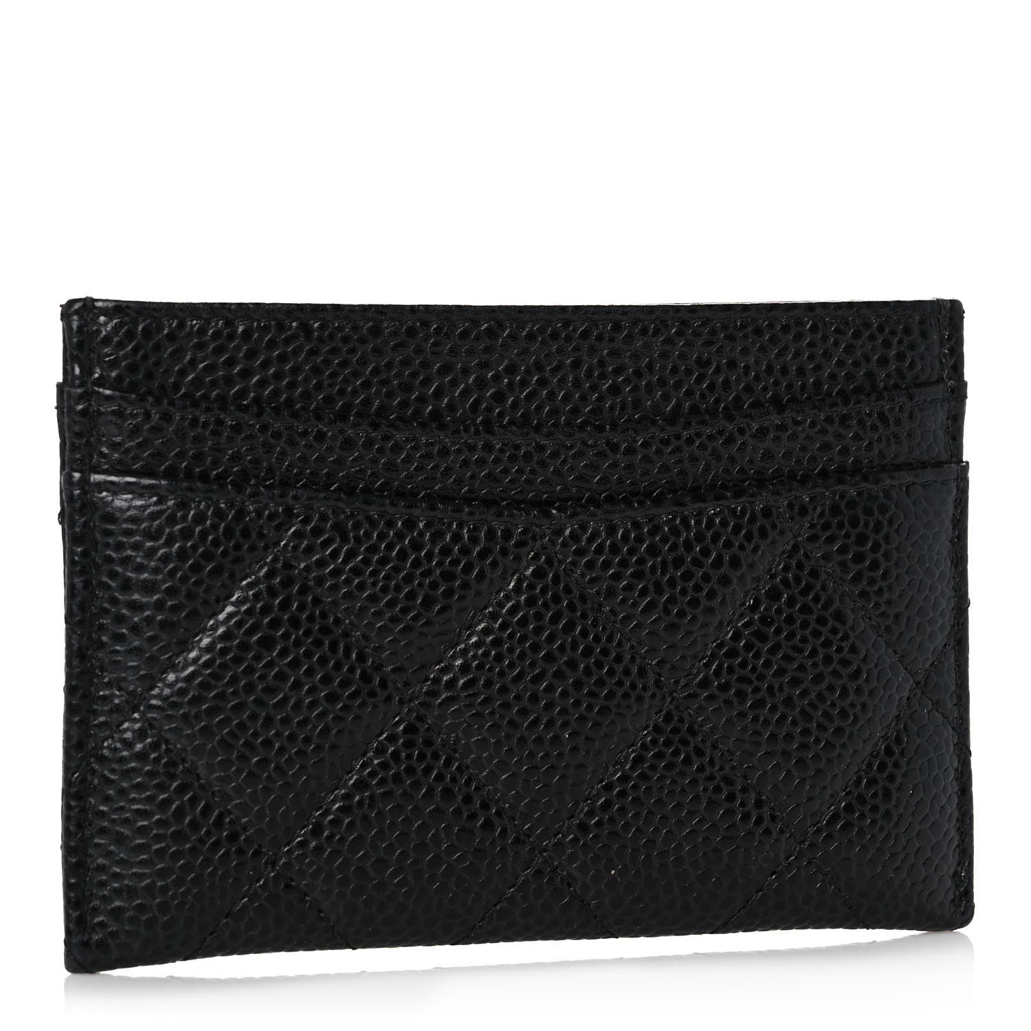 Chanel Caviar Quilted Card Holder Black 3 of 8