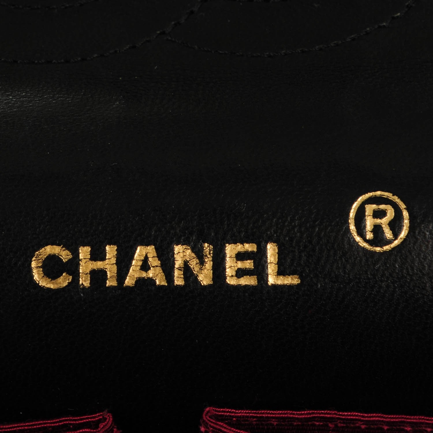 Chanel Lambskin Quilted Medium Double Flap Black 7 of 8