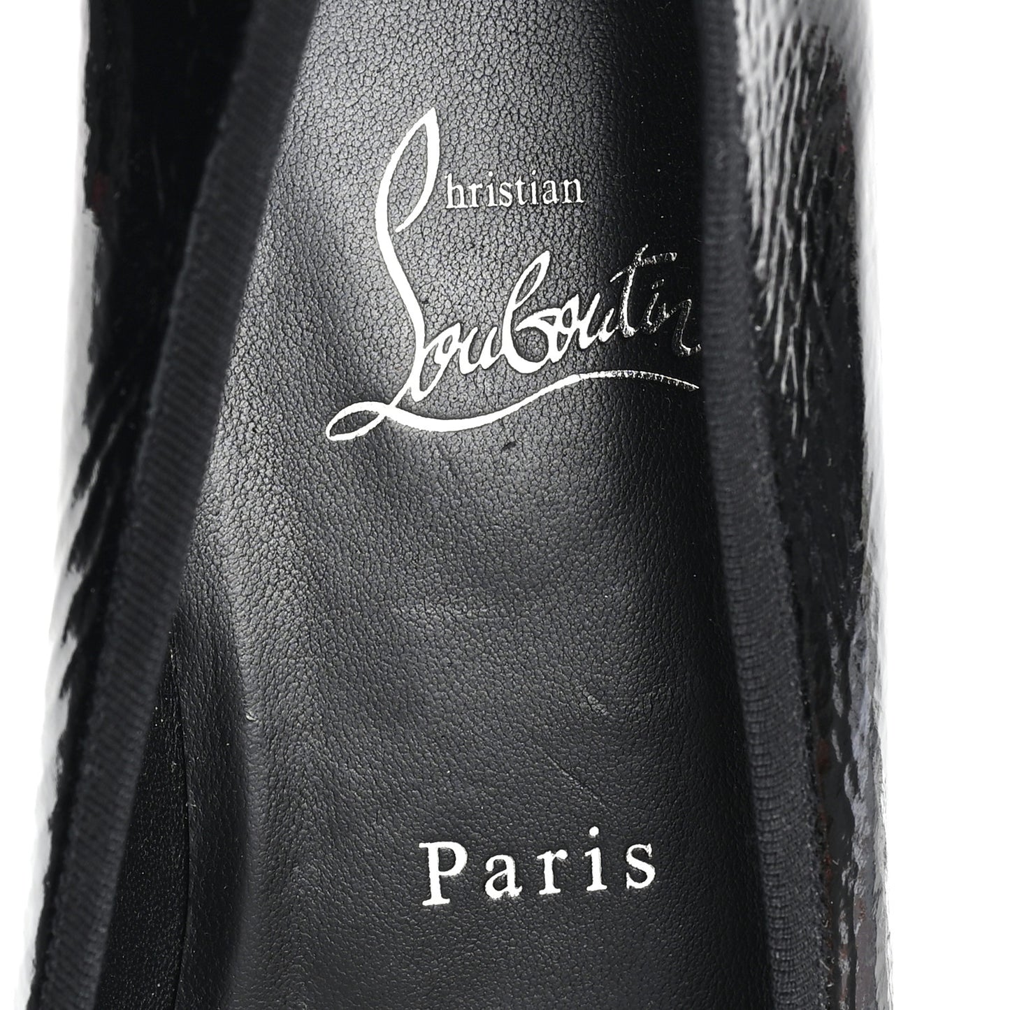 Patent Sweetie Jane Ballerina Flats 40.5 Black