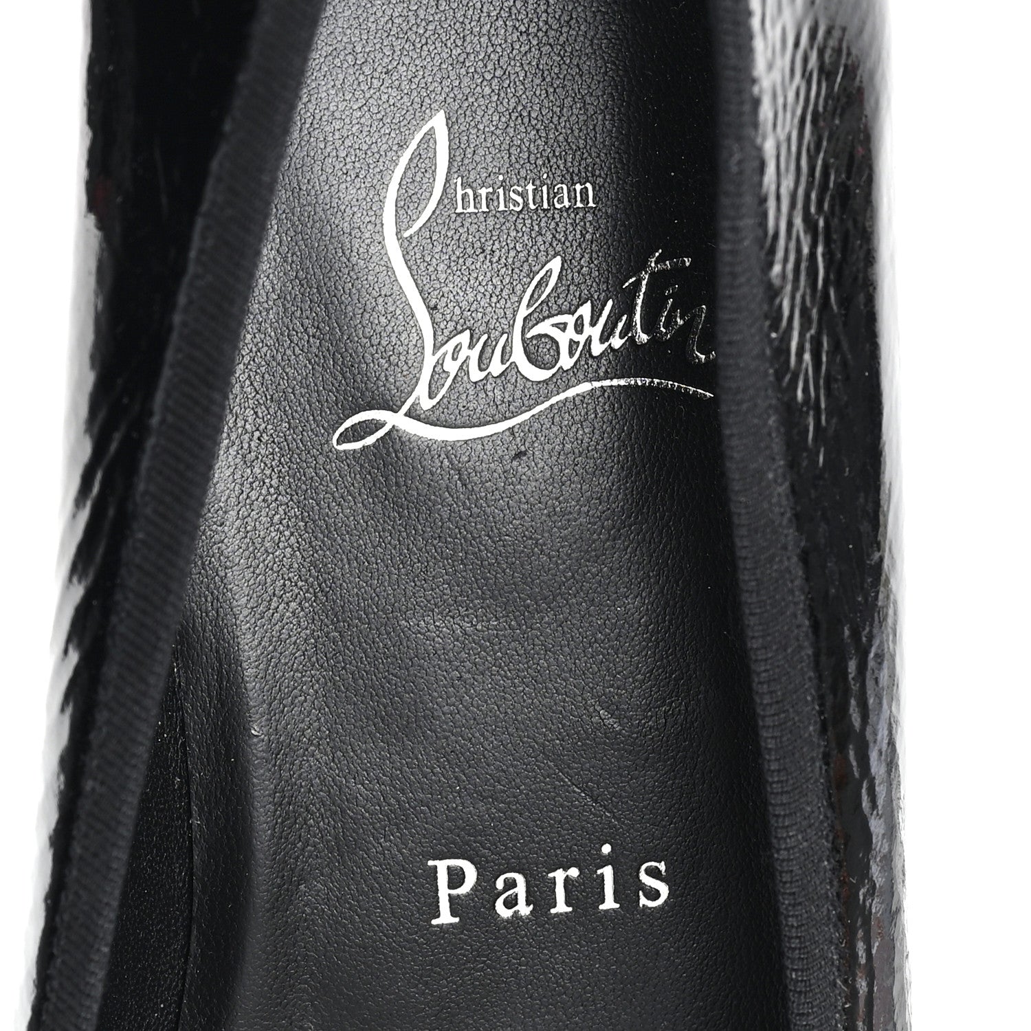 Christian Louboutin Patent Sweetie Jane Ballerina Flats 40.5 Black 8 of 9