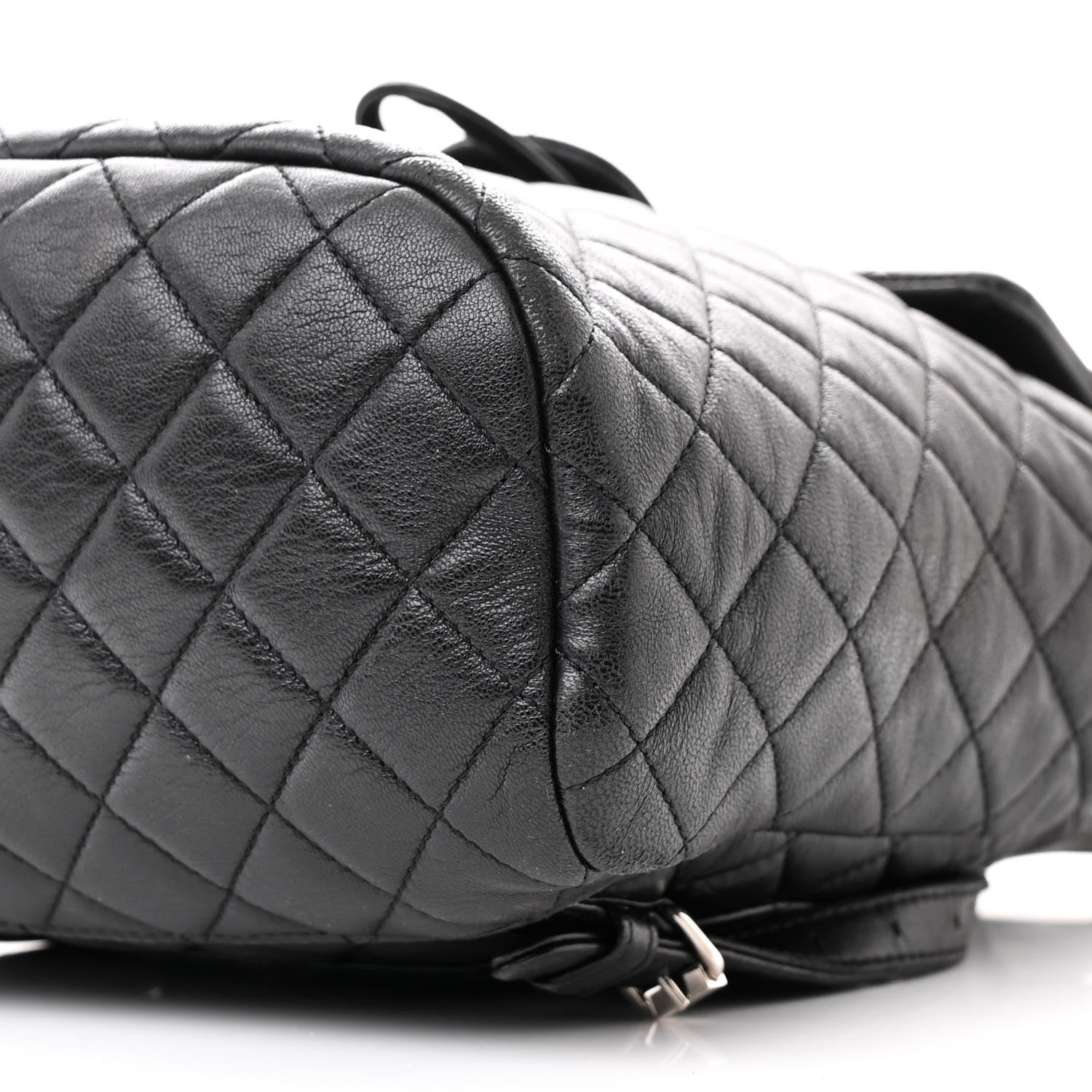 Chanel Calfskin Quilted Small Urban Spirit Backpack Black 10 of 14