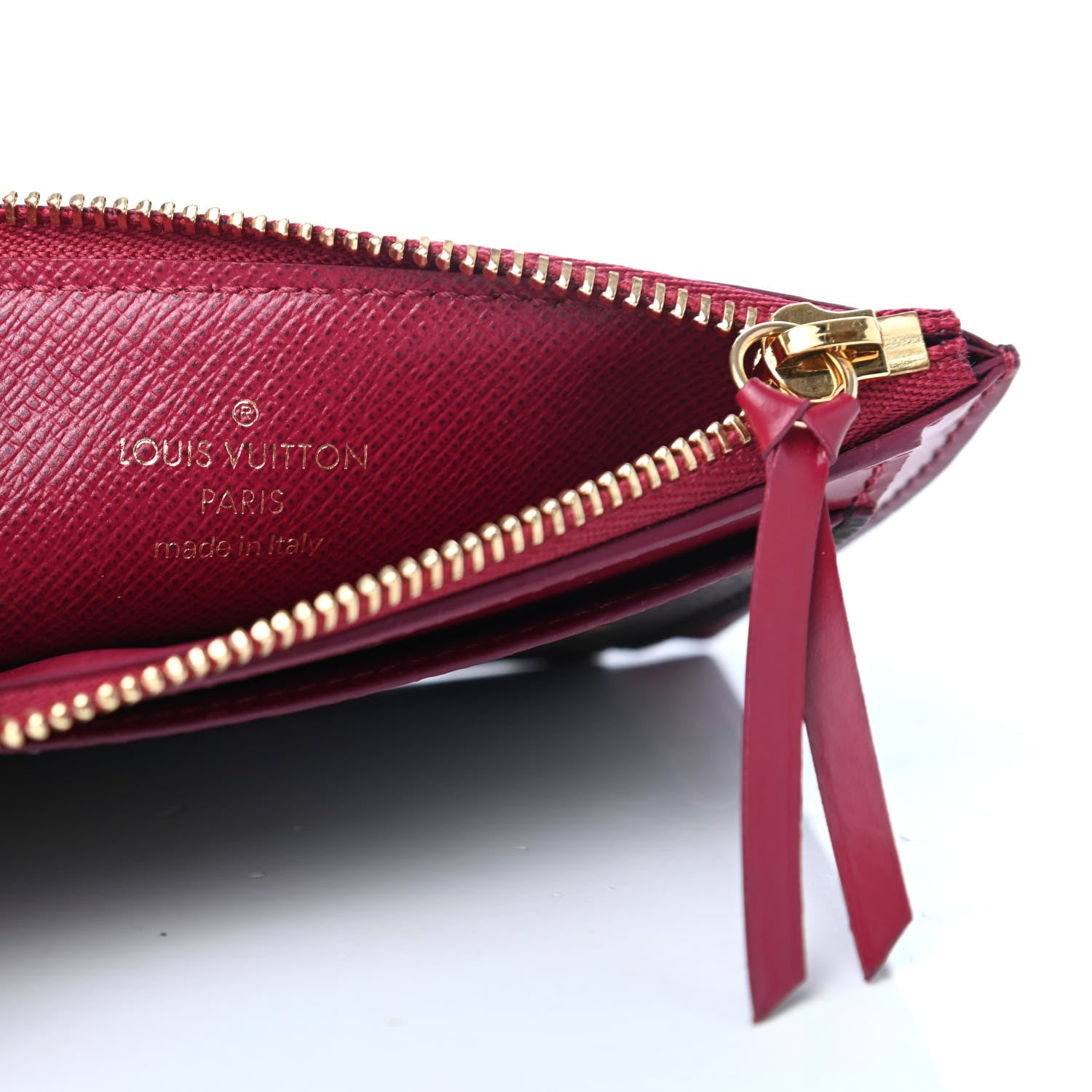 Louis Vuitton Monogram Zipped Card Holder Fuchsia 5 of 6