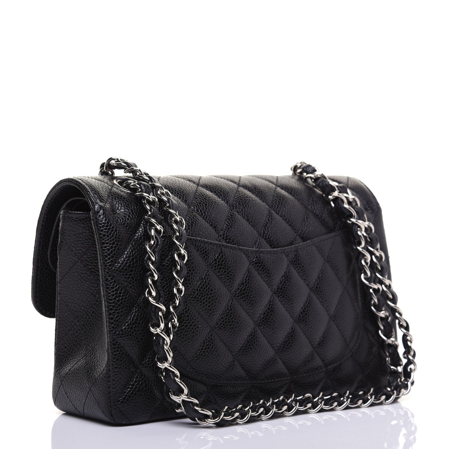 Chanel Caviar Quilted Small Double Flap Black 3 of 13