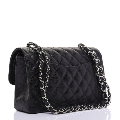 Chanel Caviar Quilted Small Double Flap Black 3 of 13