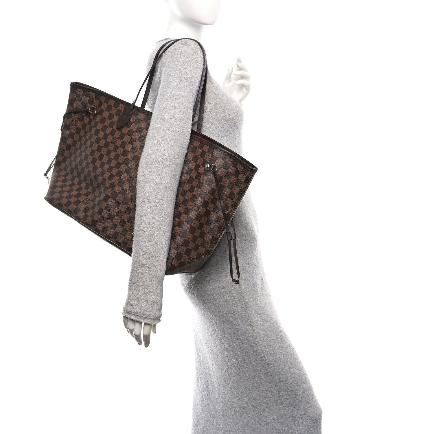 Louis Vuitton Damier Ebene Neo Neverfull GM 2 of 12