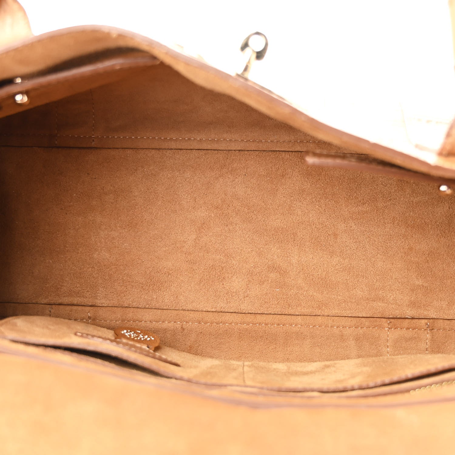 Mulberry Crocodile Embossed Calfskin East West Bayswater Teak 5 of 13
