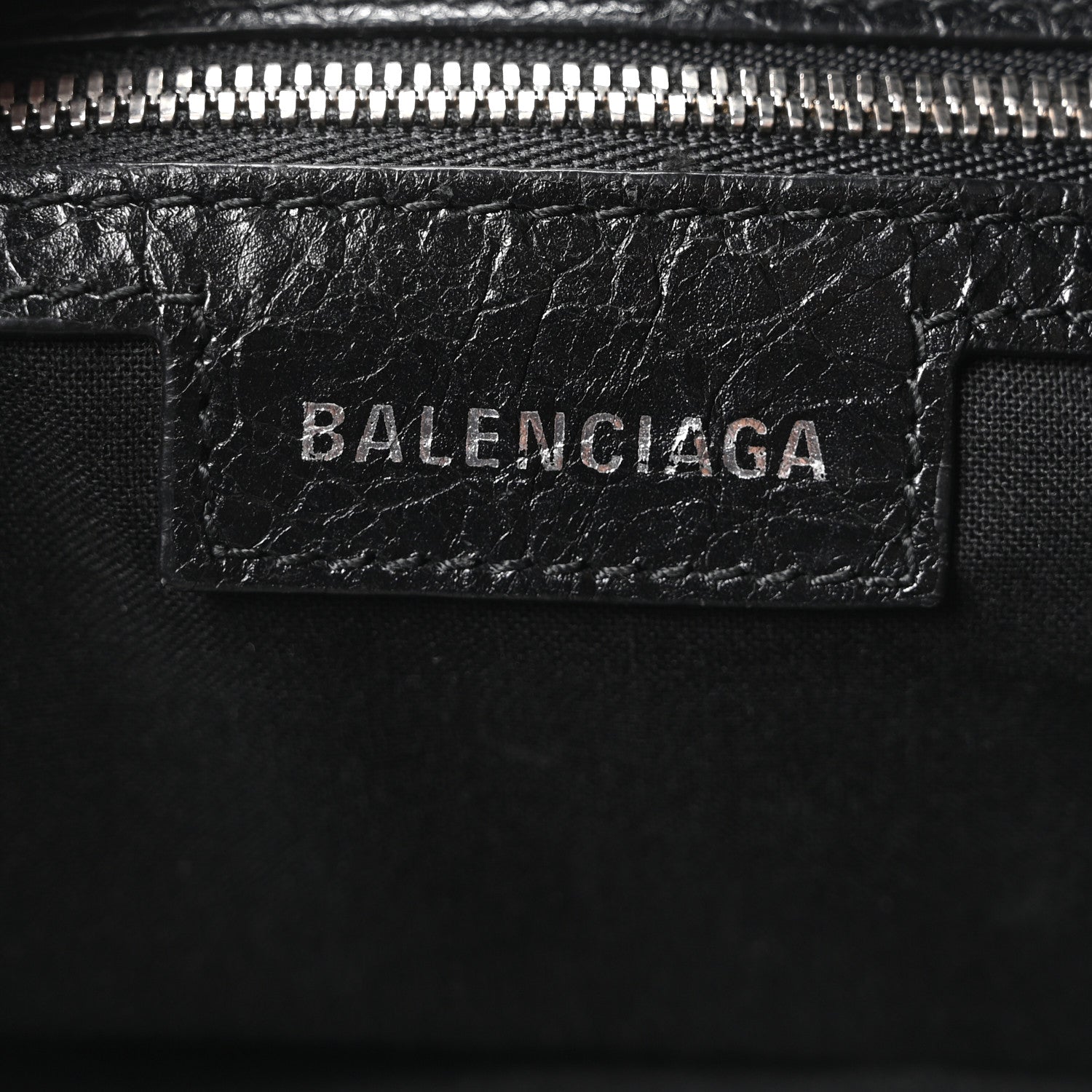 Balenciaga Agneau Arena Small Le Cagole Shoulder Bag Black 7 of 11