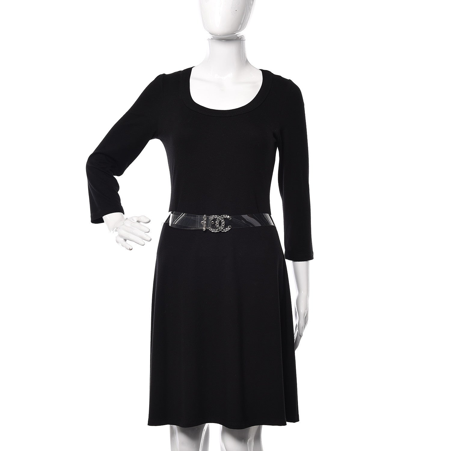 Chanel PVC Chain CC Belt 85 Transparent 2 of 6