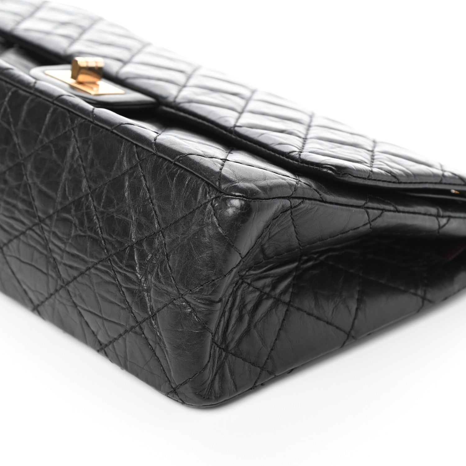 Chanel Aged Calfskin Quilted 2.55 Reissue 226 Flap Black 10 of 10