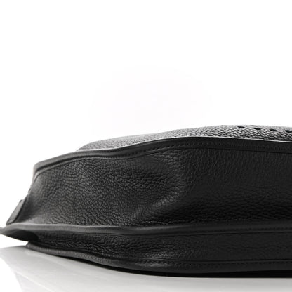 Hermes Taurillon Clemence Evelyne III PM Black 8 of 9