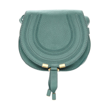 Chloe Calfskin Mini Marcie Round Crossbody Bag Fresh Mint 1 of 8