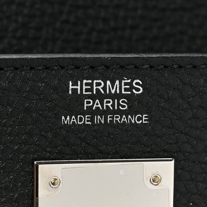 Hermes Togo Kelly Retourne 32 Black 6 of 10