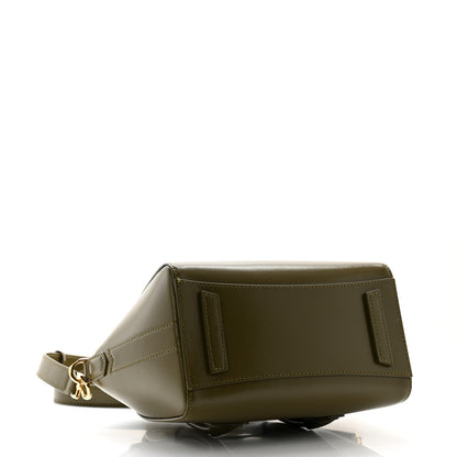 Givenchy Box Calfskin Mini Lock Antigona Shoulder Bag Dark Khaki 4 of 10