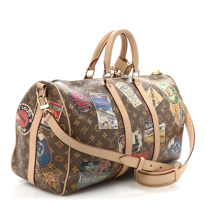 Louis Vuitton Monogram Flight Mode Keepall Bandouliere 45 2 of 9