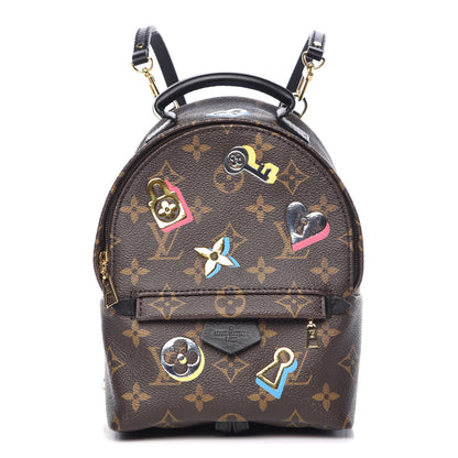 Louis Vuitton Monogram Love Lock Palm Springs Backpack Mini 1 of 9