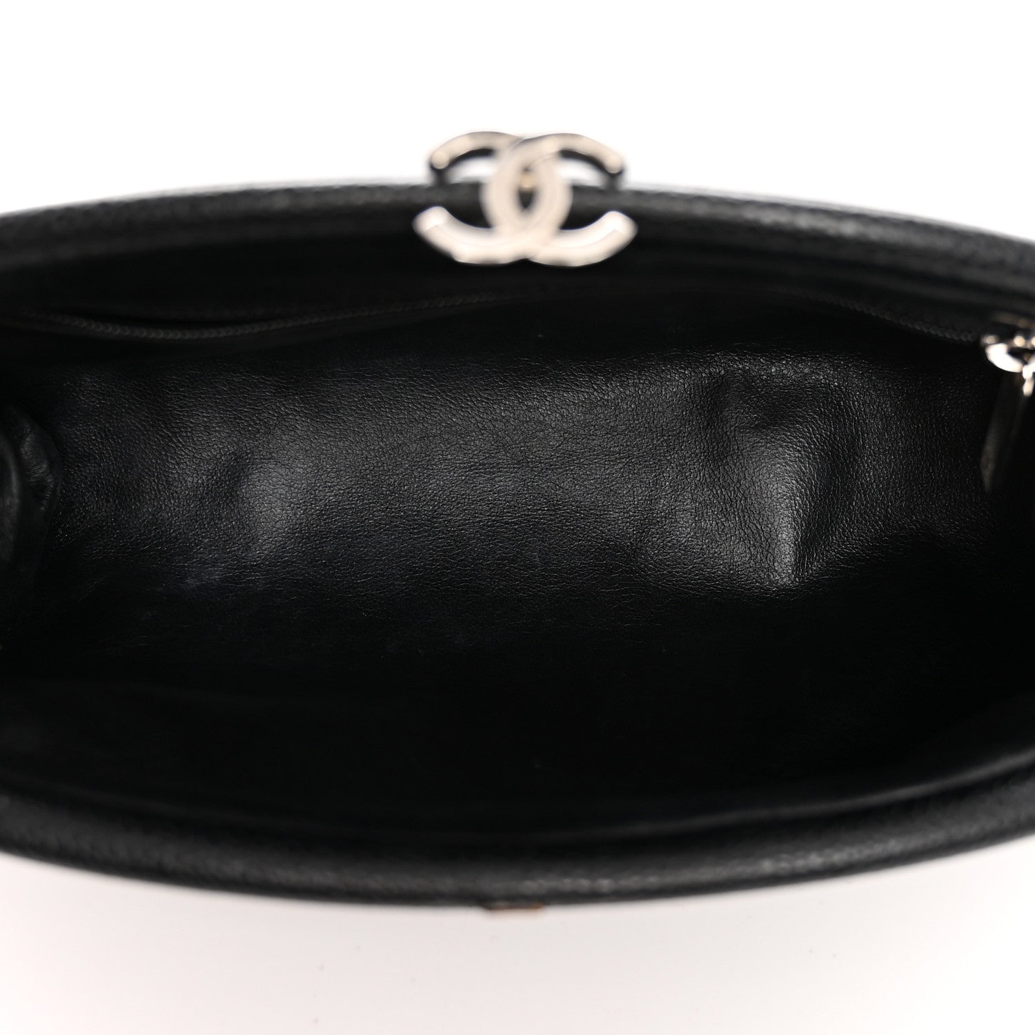 Chanel Caviar Quilted Timeless Clutch Black 5 of 8