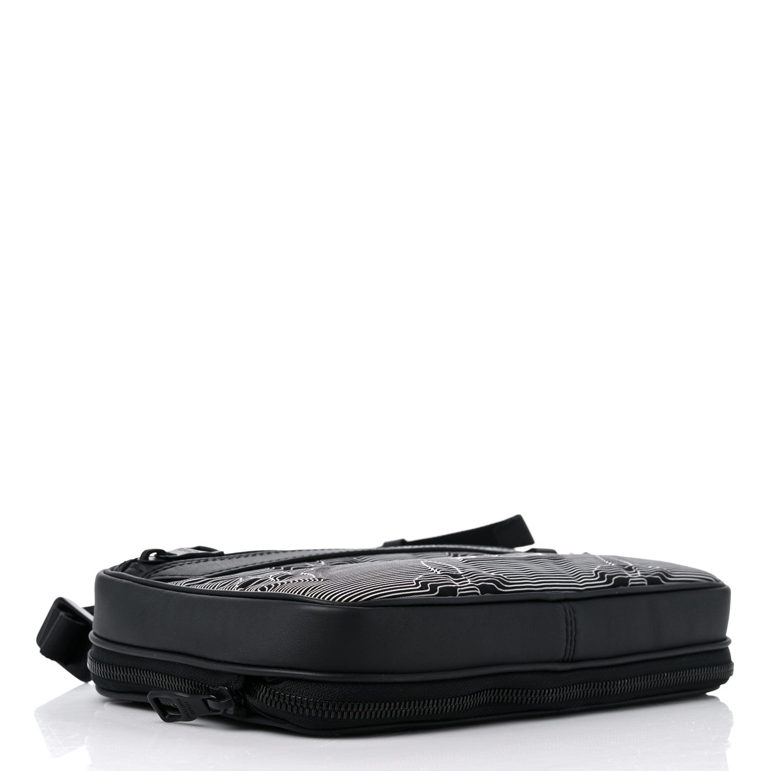 Louis Vuitton Calfskin Monogram 2054 Capsule Expandable Messenger Grey Black 4 of 8