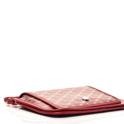 Goyard Goyardine Plumet Wallet Clutch Red 7 of 8