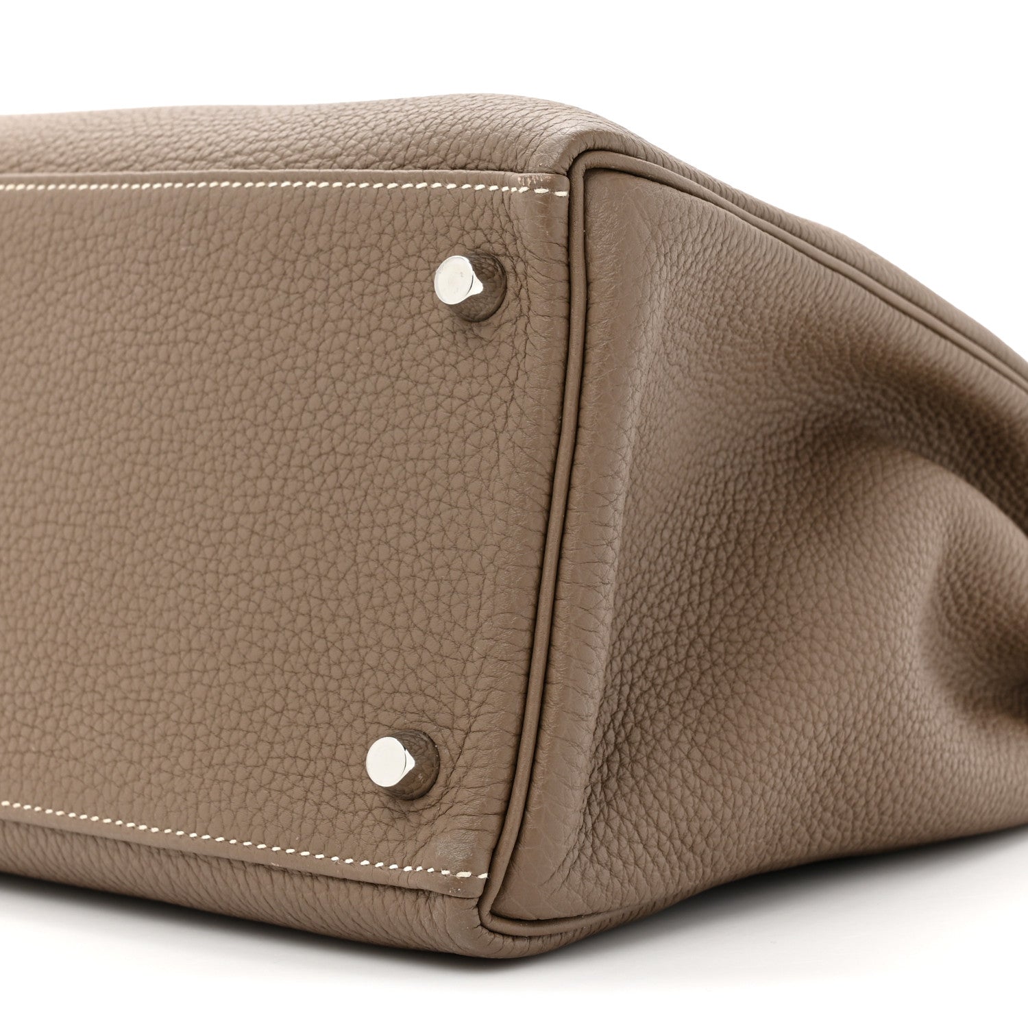 Hermes Togo Kelly Retourne 35 Etoupe 9 of 18