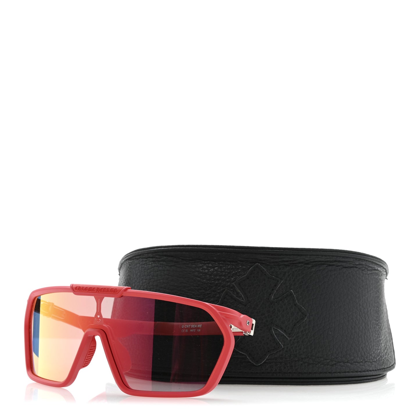 U Cnt Sea Me Sunglasses Red