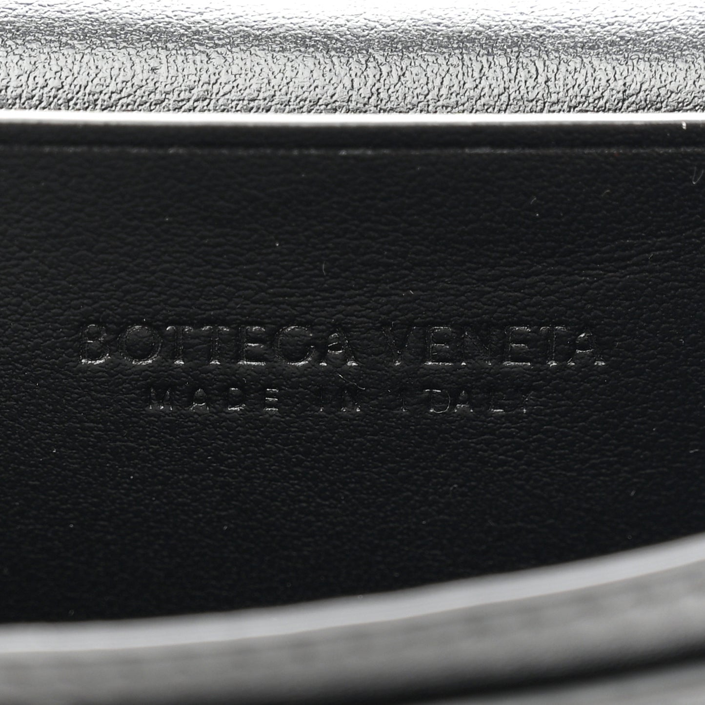 Nappa Intrecciato Card Holder Black