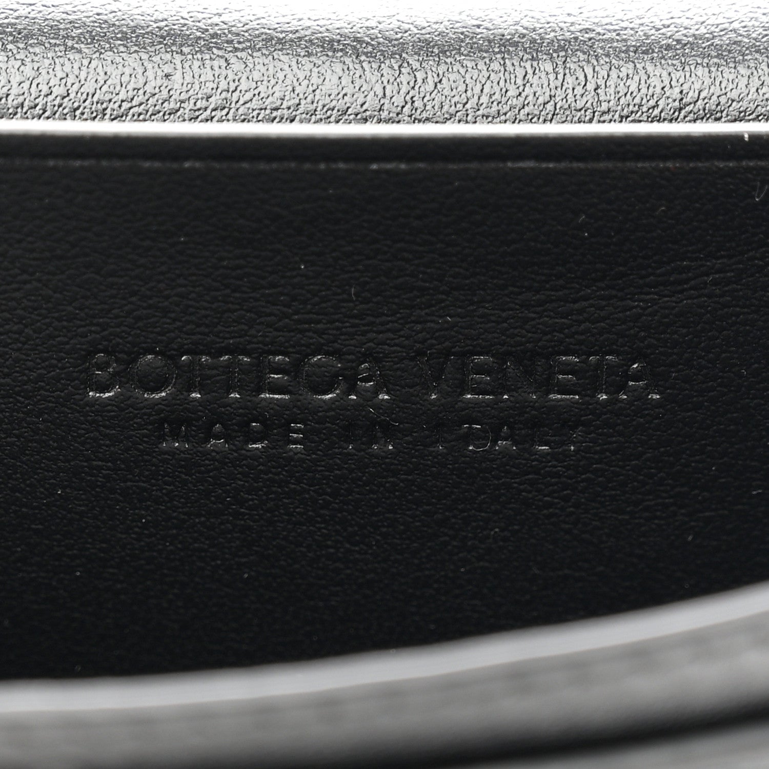 Bottega Veneta Nappa Intrecciato Card Holder Black 6 of 6