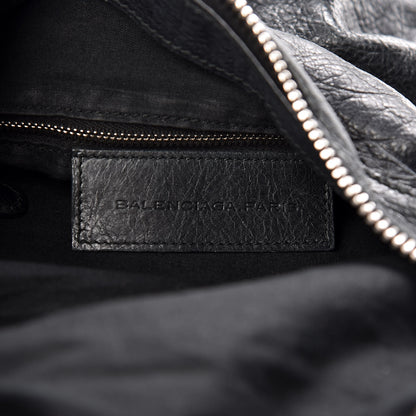 Balenciaga Agneau Giant 21 Silver Hardware Work Black 6 of 16